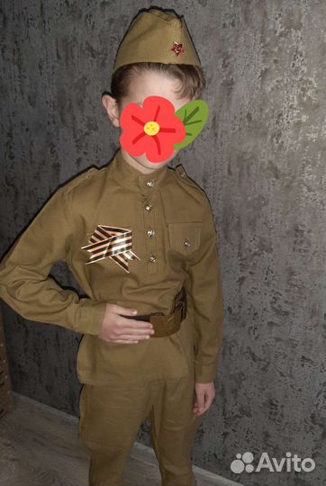 Детская военная форма на мальчика и девочку