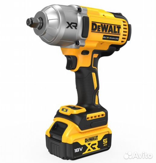 Аккумуляторный ударный гайковерт dewalt DCF900P2T