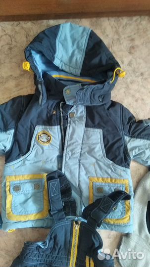 Куртка и комбез kiko весна-осень 80см