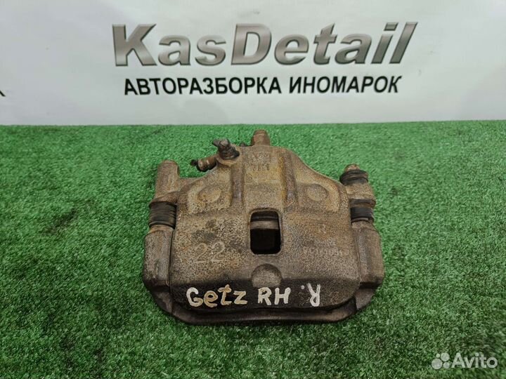 Передний правый суппорт Hyundai Getz
