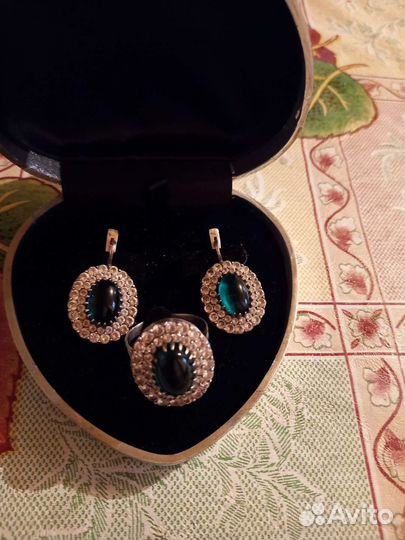 Серьги серебро