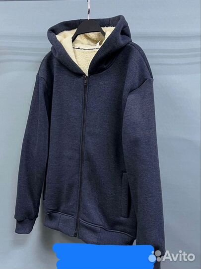 Толстовка на меху Adidas мужская новая