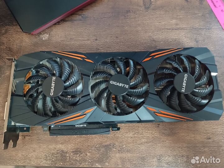 Видеокарта GTX Gigabyte 1080 Gaming G1