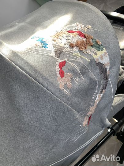 Коляска cybex priam koi 3 в 1+кокон+трость MacLar