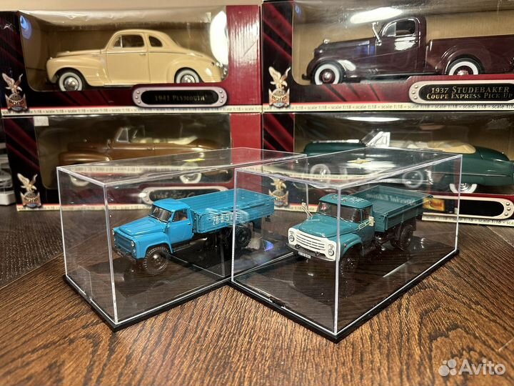 DIP 1:43: газ-53Ф (1963), ЗИЛ-130 (1982)