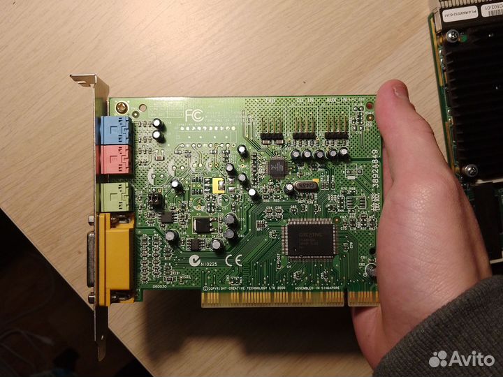 Звуковая карта creative labs ct4810