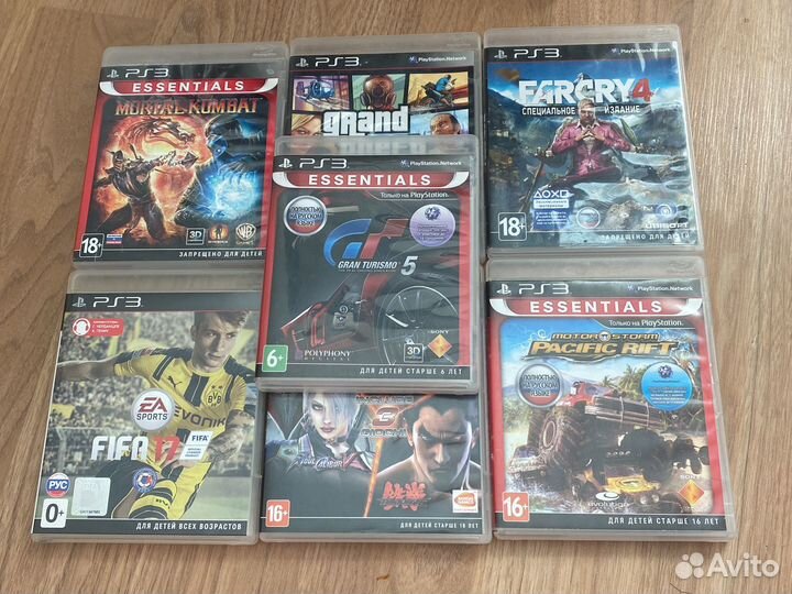 Игры для приставок PS3