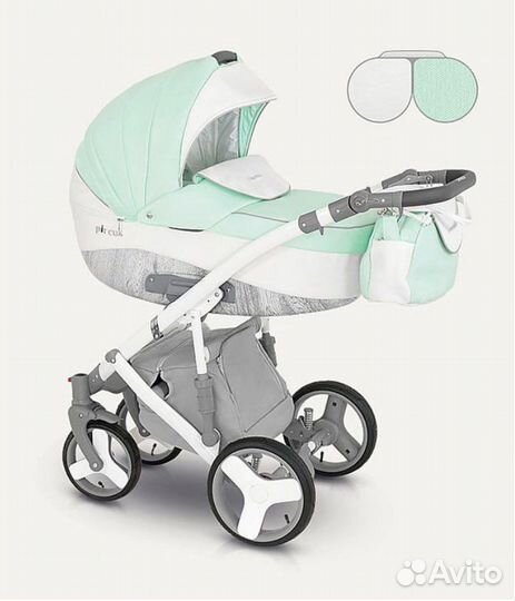 Детская коляска 3в1 Camarelo Pireus