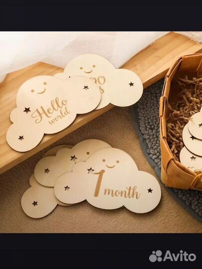 Карточки для фотосессии малыша