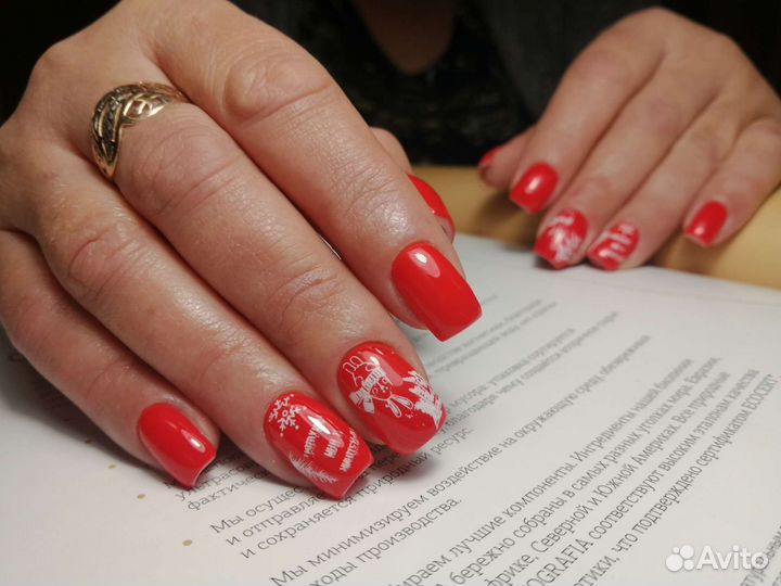 Комбинированный маникюр