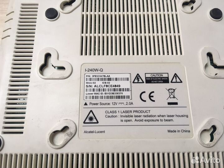 Оптические терминалы Alcatel