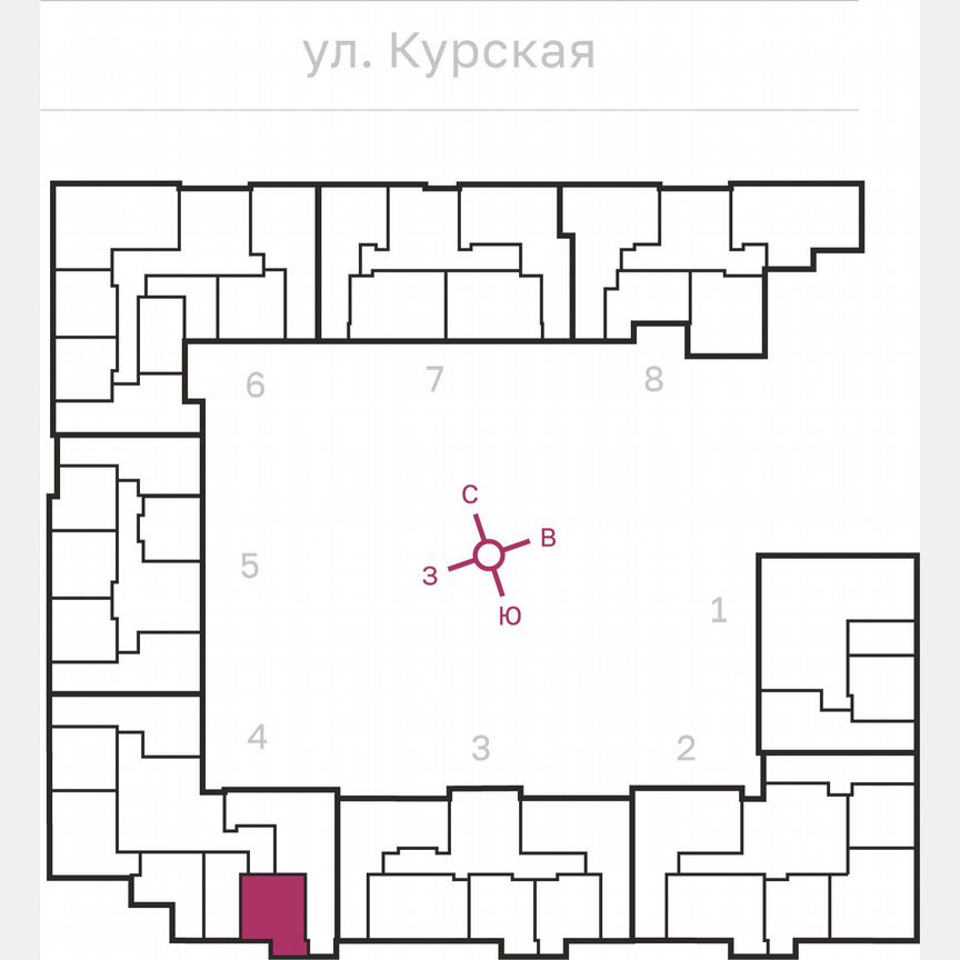 1-к. квартира, 42,6 м², 3/10 эт.