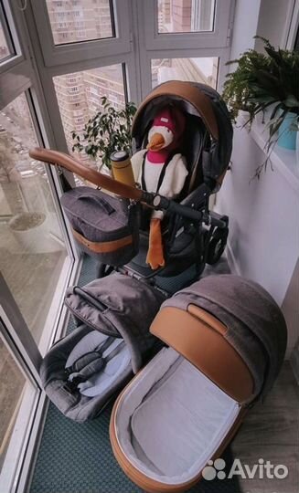 Коляска adamex monte 3 в 1 (всесезонная)