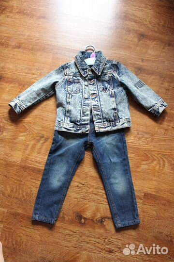 Джинсовая куртка на мальчика Acoola 92 см