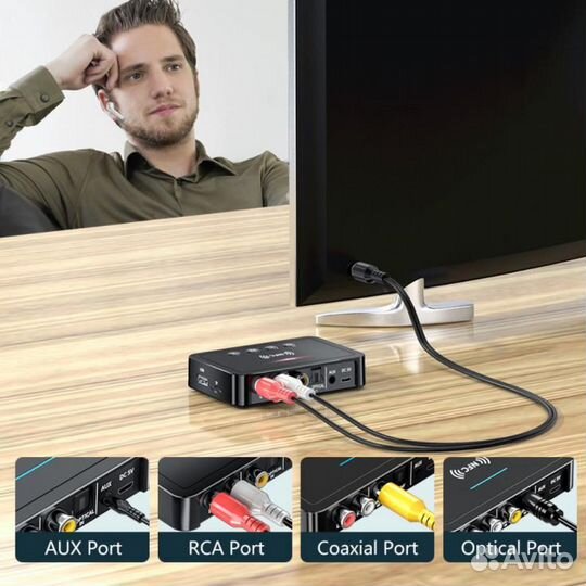 Bluetooth 5,0 приёмник передатчик с NFC