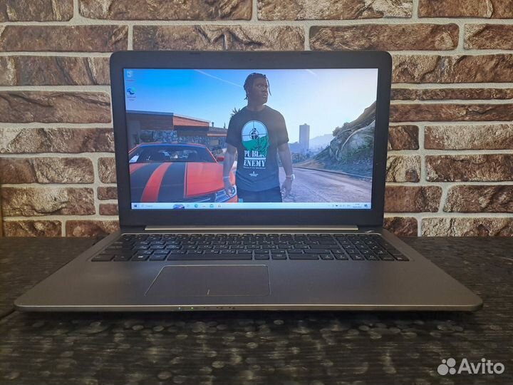 Как новый игровой ноутбук Asus I3-6100/1Tb/940mx