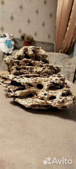 Декор камень песчанник Коряга, Коралл