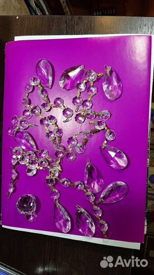 Хрустальные подвески для люстры