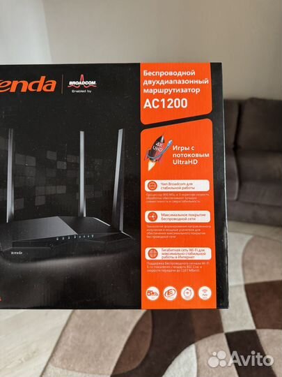 Wifi роутер Tenda ac 1200