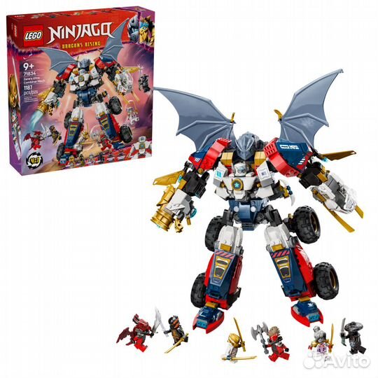 Lego Ninjago Ультракомбинированный Мех Зейна 71834