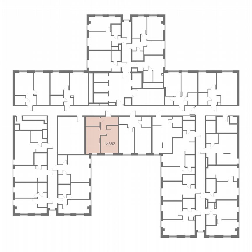 1-к. апартаменты, 39,6 м², 13/13 эт.
