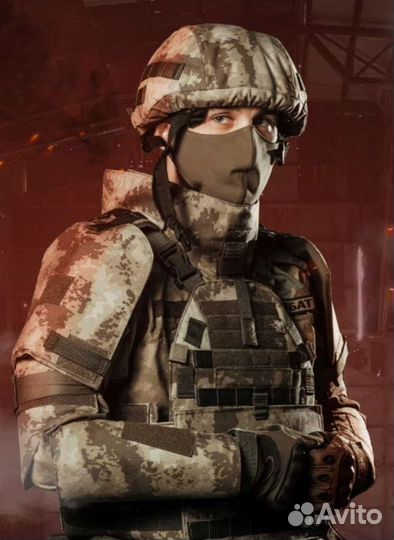 Бронежилет с плитами Гост