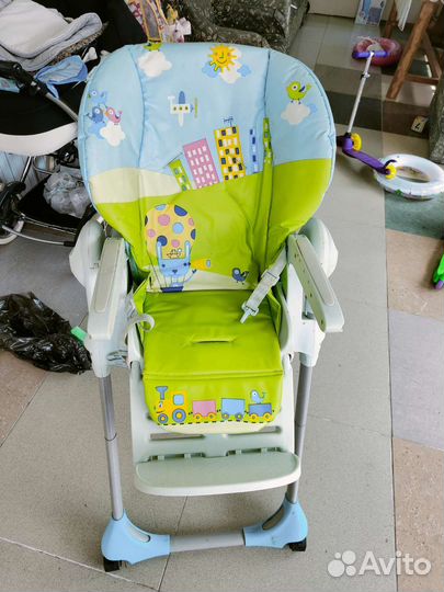 Стульчик для кормления chicco polly
