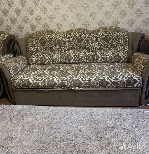 Диван и два кресла бу в хорошем состояние