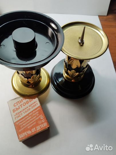 Подсвечники в стиле ретро.Златоуст. СССР. 2шт