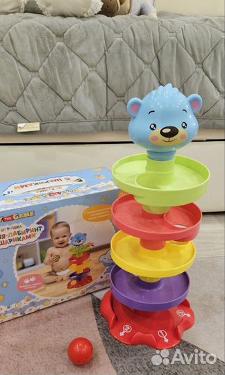 Башня-лабиринт. Развивающие игрушки