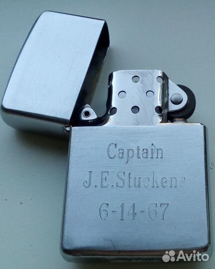 Zippo 1966 года,Военная,made in USA