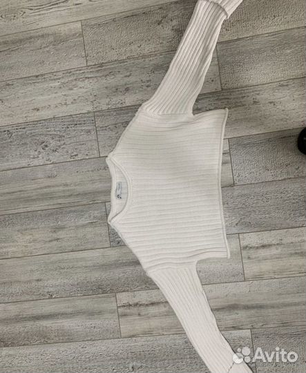 Укороченный свитер zara