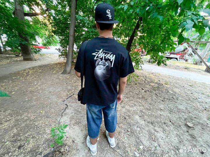 Футболка Stussy Angel Tee 'Black'