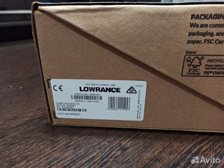 Датчик Lowrance Active Target live sonar
