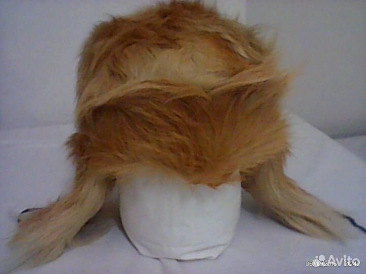 Шапка мужская из меха собаки Новая Размер 57-58