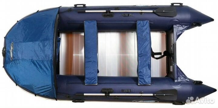 Лодка пвх Gladiator C400AL темно-синий