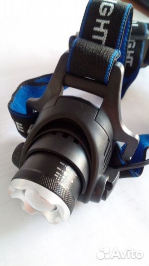 Новый яркий фонарь на батареях 18650 с фокусом