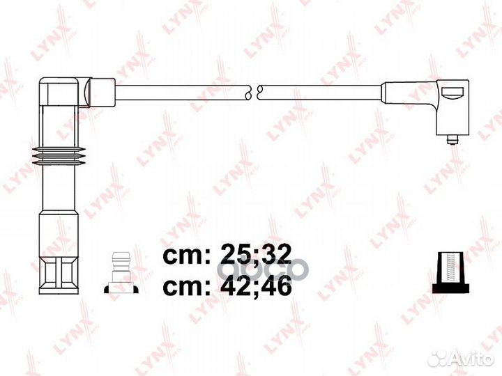 Провода высоковольтные Audi A2/A3,VW Bora/Golf IV