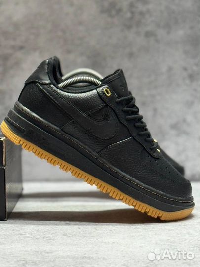 Кроссовки Nike Air Force 1 Low Luxe Black Gum
