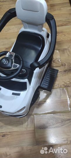 Детская машинка каталка mercedes