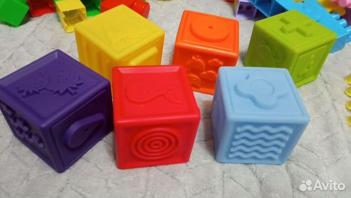 Развивающие детские игрушки пакетом