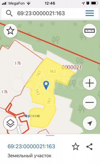 Участок 32,64 га (СНТ, ДНП)