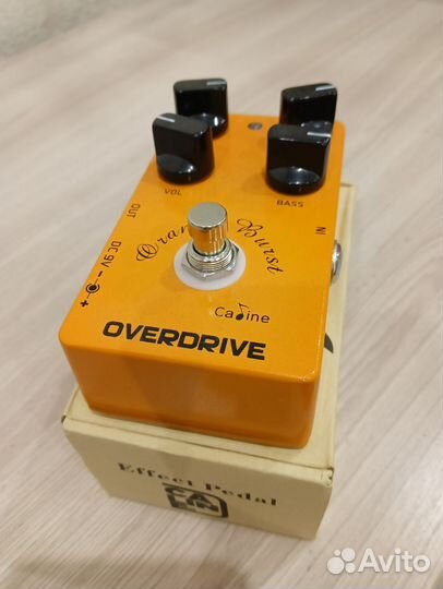 Гитарная педаль Caline cp-18 orange burst