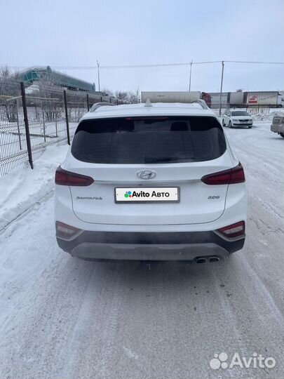 Hyundai Santa Fe 2.0 AT, 2018, 79 000 км