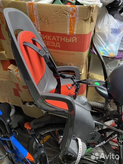 Детское кресло на велосипед Hamax