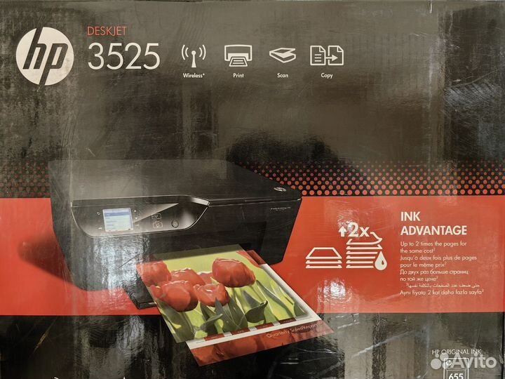 Мфу HP Deskjet 3525 Wireless