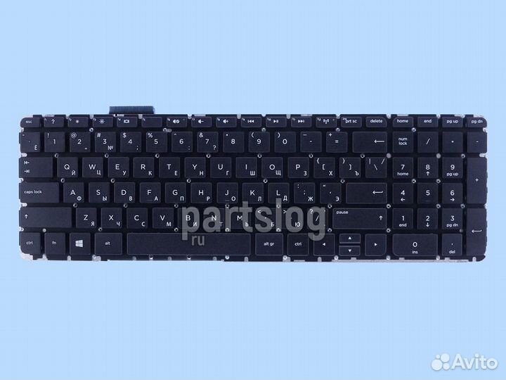Клавиатура для HP 15-j000 17-j000 Без рамки