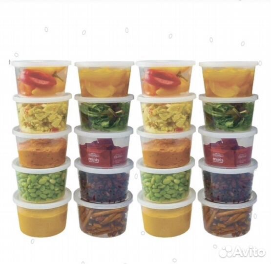 Набор контейнеров (80 мл) 80 шт