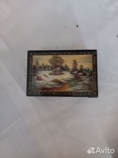 Шкатулка палех СССР