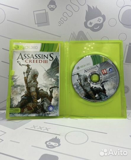 Xbox 360 Assassin's Creed 3 б/у